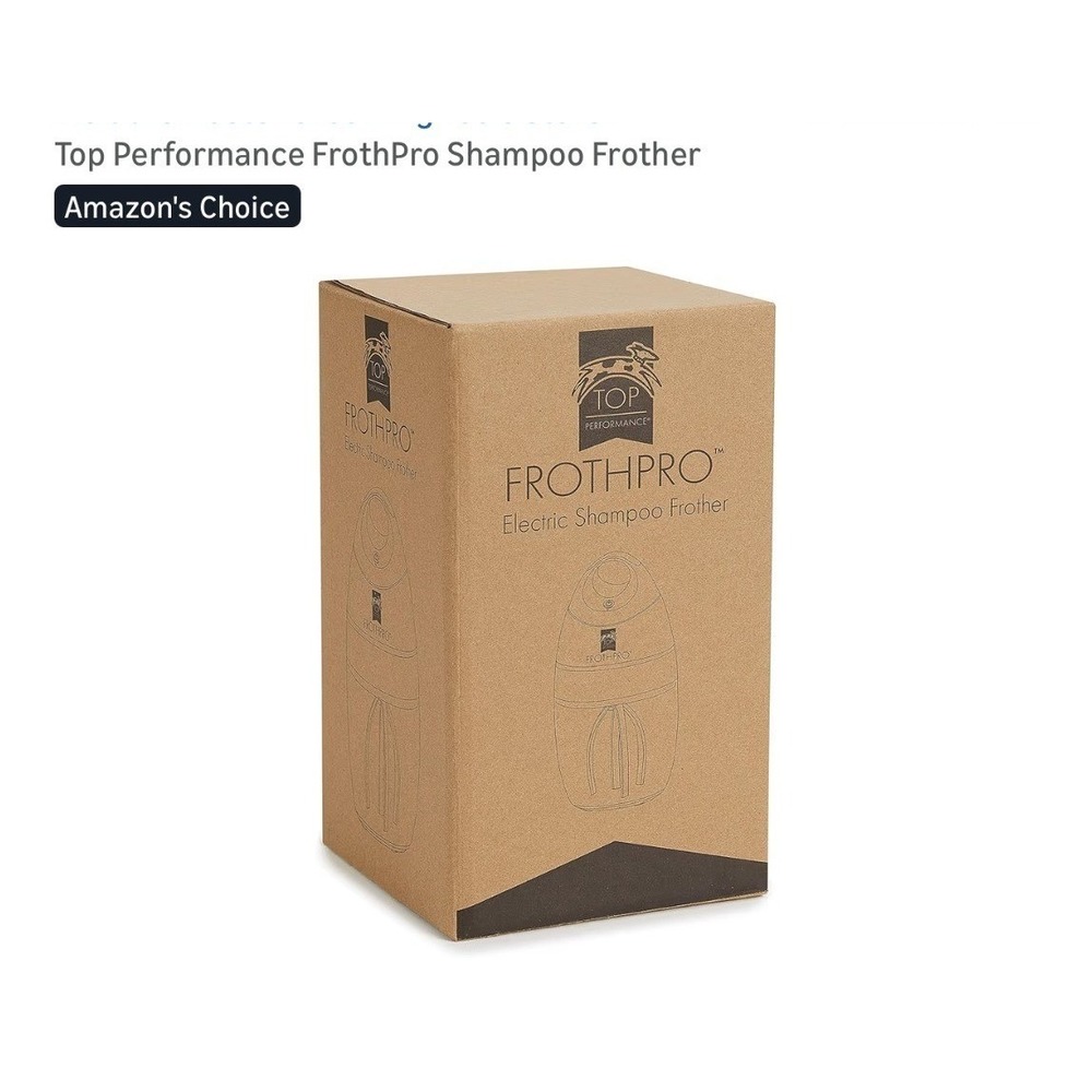 Top Performance FrothPro Electric Shampoo Frother Master Grooming Tools TP1505